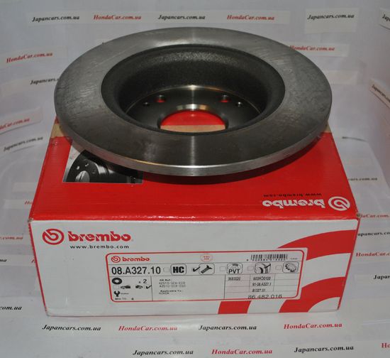 Гальмівний диск задній Brembo 08.A327.10