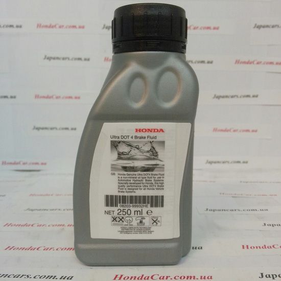 Тормозная жидкость DOT-4 Honda 08203-99932HE 0.25л