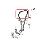 Цепь газораспределительного механизма Honda 14401-5A2-A01 Цепь газораспределительного механизма Honda 14401-5A2-A01