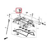 Кришка маслозаливної горловини Honda 15610-REZ-A00 Кришка маслозаливної горловини Honda 15610-REZ-A00