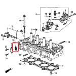 Прокладка клапана рециркуляции Honda 15845-PNA-003 Прокладка клапана рециркуляции Honda 15845-PNA-003