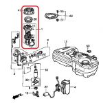 Фильтр топливный Honda 16010-S9A-000 Фильтр топливный Honda 16010-S9A-000