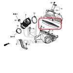 Фильтр воздушный Honda 17220-R6A-J00 Фильтр воздушный Honda 17220-R6A-J00