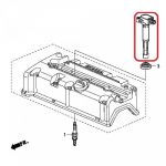 Катушка зажигания Honda 30520-R40-007 Катушка зажигания Honda 30520-R40-007