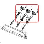 Катушка зажигания Honda 30520-RN0-A01 Катушка зажигания Honda 30520-RN0-A01