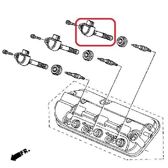 Катушка зажигания Honda 30520-PVJ-A01