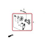 Натяжитель приводного ремня Honda 31170-5G0-A01 Натяжитель приводного ремня Honda 31170-5G0-A01