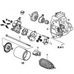 Стартер Honda 31200-5G0-A02 Стартер Honda 31200-5G0-A02