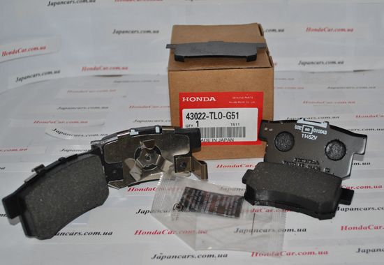 Тормозные колодки задние Honda 43022-TL0-G51