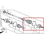 Шрус внешний (наружный) Honda 44014-SNL-T00 Шрус внешний (наружный) Honda 44014-SNL-T00