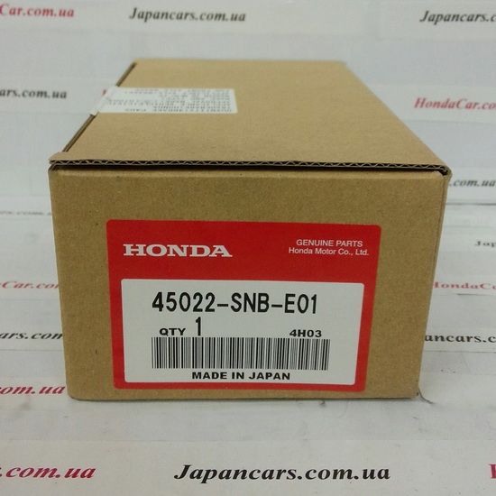 Тормозные колодки передние Honda 45022-SNB-E01