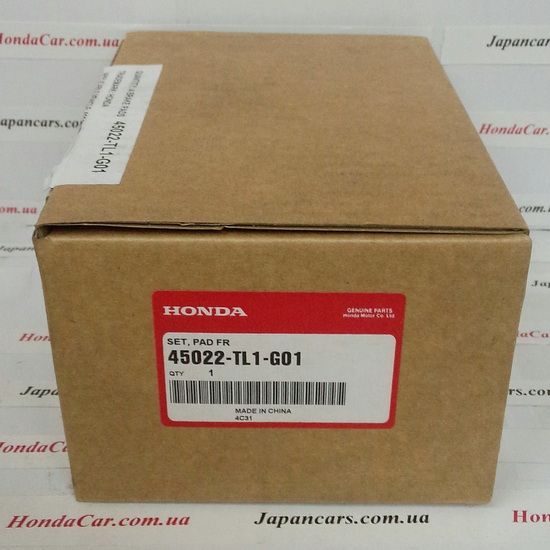 Гальмівні колодки передні Honda 45022-TL1-G01