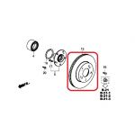 Тормозной диск передний Honda 45251-SMG-G11 Тормозной диск передний Honda 45251-SMG-G11