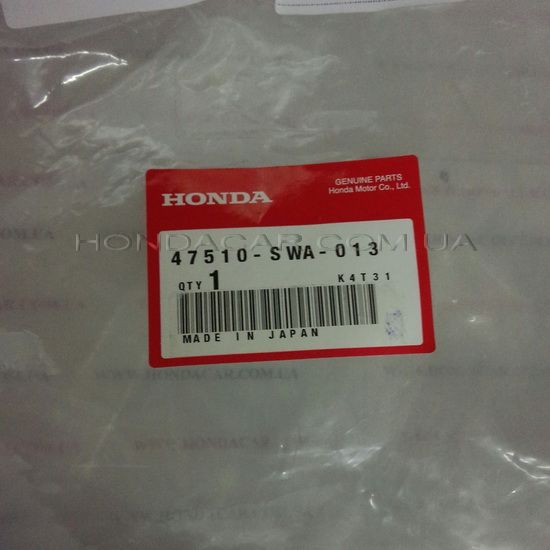 Трос стоянкового гальма правий Honda 47510-SWA-013