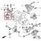 Подушка двигателя правая Honda 50821-S9A-023