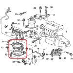 Подушка двигателя передняя Honda 50830-SEA-E14 Подушка двигателя передняя Honda 50830-SEA-E14