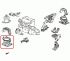 Подушка двигателя передняя Honda 50830-SDA-A03