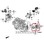 Подушка двигателя передняя левая (АКПП) Honda 50850-TV1-E81 Подушка двигателя передняя левая (АКПП) Honda 50850-TV1-E81