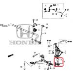 Шаровая опора передняя нижняя Honda 51220-TV0-E01 Шаровая опора передняя нижняя Honda 51220-TV0-E01