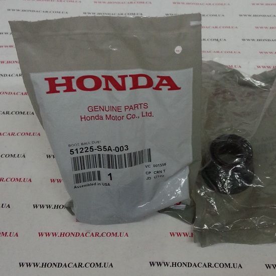 Пыльник нижней шаровой опоры Honda 51225-S5A-003