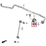 Втулка стабилизатора переднего правая Honda 51306-TR0-A01 Втулка стабилизатора переднего правая Honda 51306-TR0-A01