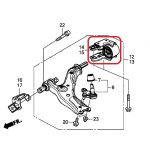 Сайлентблок переднього нижнього важеля лівий Honda 51396-T0A-E01 Сайлентблок переднього нижнього важеля лівий Honda 51396-T0A-E01