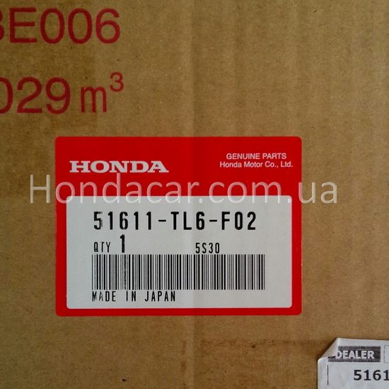 Амортизатор передній правий Honda 51611-TL6-F02