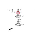 Втулка амортизатора переднего Honda 51631-SL0-003 Втулка амортизатора переднего Honda 51631-SL0-003