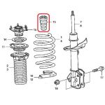 Отбойник переднего амортизатора Honda 51722-SWA-A02 Отбойник переднего амортизатора Honda 51722-SWA-A02