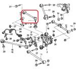 Рычаг задней подвески поперечный верхний Honda 52390-SDA-A01 Рычаг задней подвески поперечный верхний Honda 52390-SDA-A01