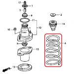 Пружина подвески задняя K-FLEX RC5809 Пружина подвески задняя K-FLEX RC5809