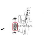 Пружина подвески задняя левая Honda 52446-TV1-E01 Пружина подвески задняя левая Honda 52446-TV1-E01