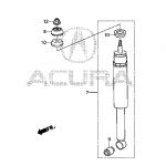Амортизатор задний Honda 52610-TX6-A06 Амортизатор задний Honda 52610-TX6-A06