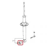 Сайлентблок заднего амортизатора Honda 52622-SEA-014 Сайлентблок заднего амортизатора Honda 52622-SEA-014
