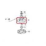 Опора амортизатора заднего Honda 52675-S84-A01 Опора амортизатора заднего Honda 52675-S84-A01