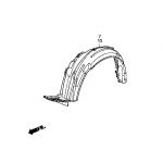 Подкрылок передний левый Honda 74150-TL0-G00 Подкрылок передний левый Honda 74150-TL0-G00