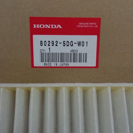 Фильтр кондиционера Honda 80292-SDG-W01