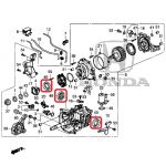 Сальник заднього диференціала Honda 91201-R7L-003 Сальник заднього диференціала Honda 91201-R7L-003
