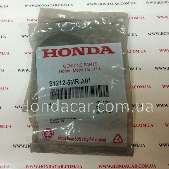 Сальник коленвала передний Honda 91212-5MR-A01