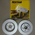 Тормозной диск передний Textar 92184803