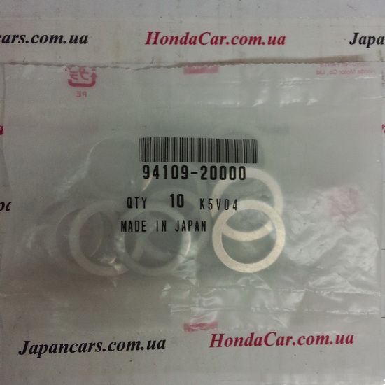 Кольцо сливной пробки заднего редуктора Honda 94109-20000