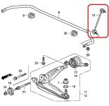 Стійка стабілізатора передня CTR CLHO-62