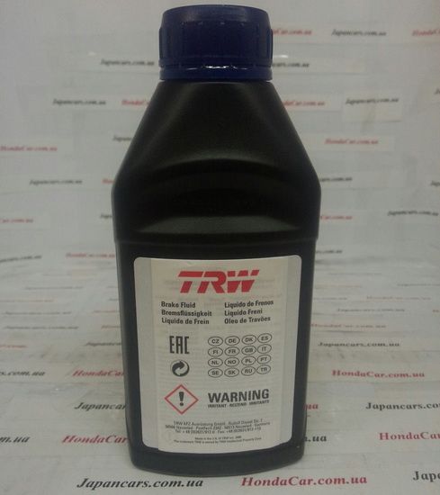 Гальмівна рідина DOT-4 TRW PFB450 0.5л