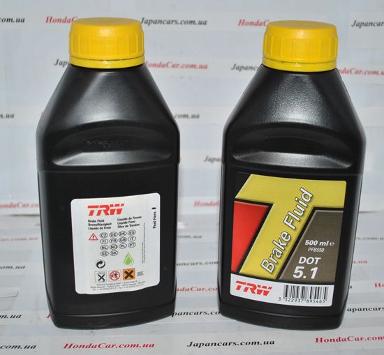 Тормозная жидкость DOT-5.1 TRW PFB550 0.5л
