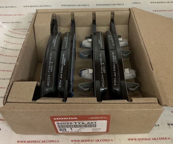 Тормозные колодки передние Honda 45022-TYA-A01