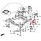 Опора подрамника передняя левая Honda 50285-SDA-A01