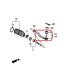 Наконечник рулевой тяги левый Honda 53560-TR0-A01