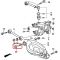 Болт регулировочный задней подвески Honda 90173-STX-A02