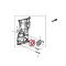 Сальник коленвала передний Honda  91212-R11-A01